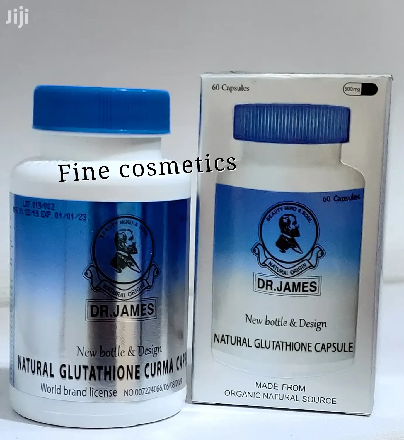 Dr James Skin Whitening Natural Glutathione Lightening Pills