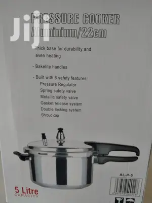 5-Litre Aluminium Pressure Cooker