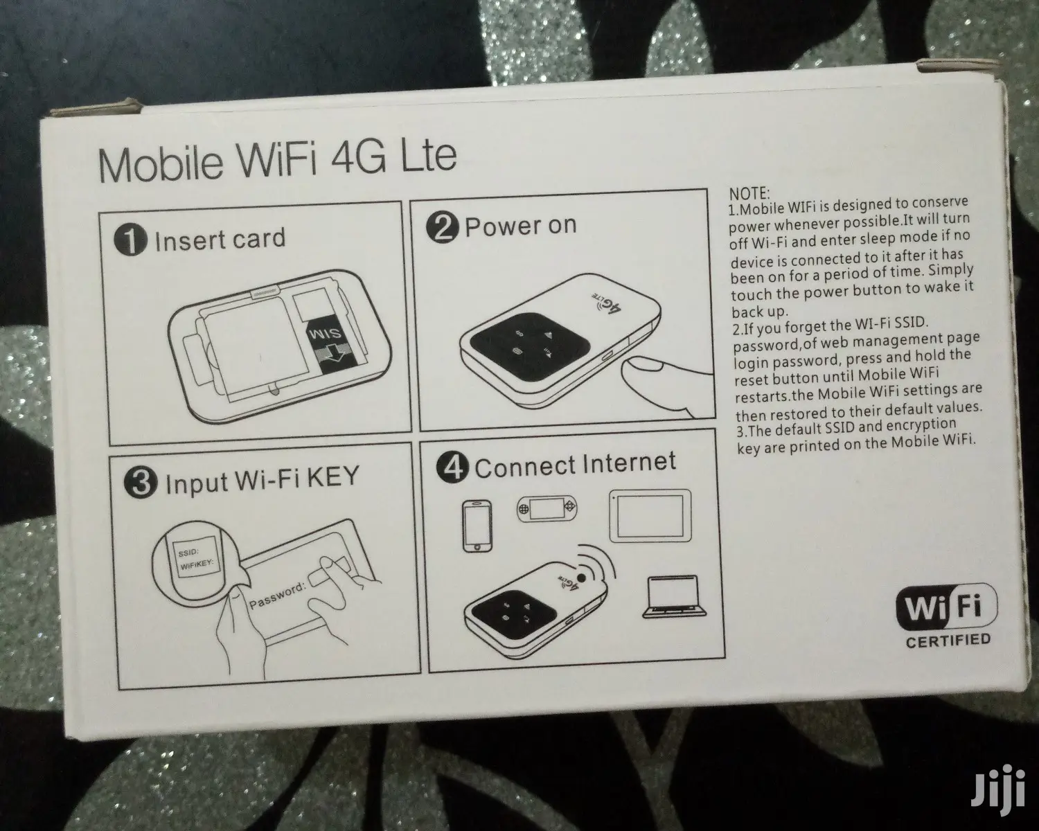 Uvrsal M88-80 Wifi Pket Ruter Support All Sim 2g, 3g, 4g, 5g