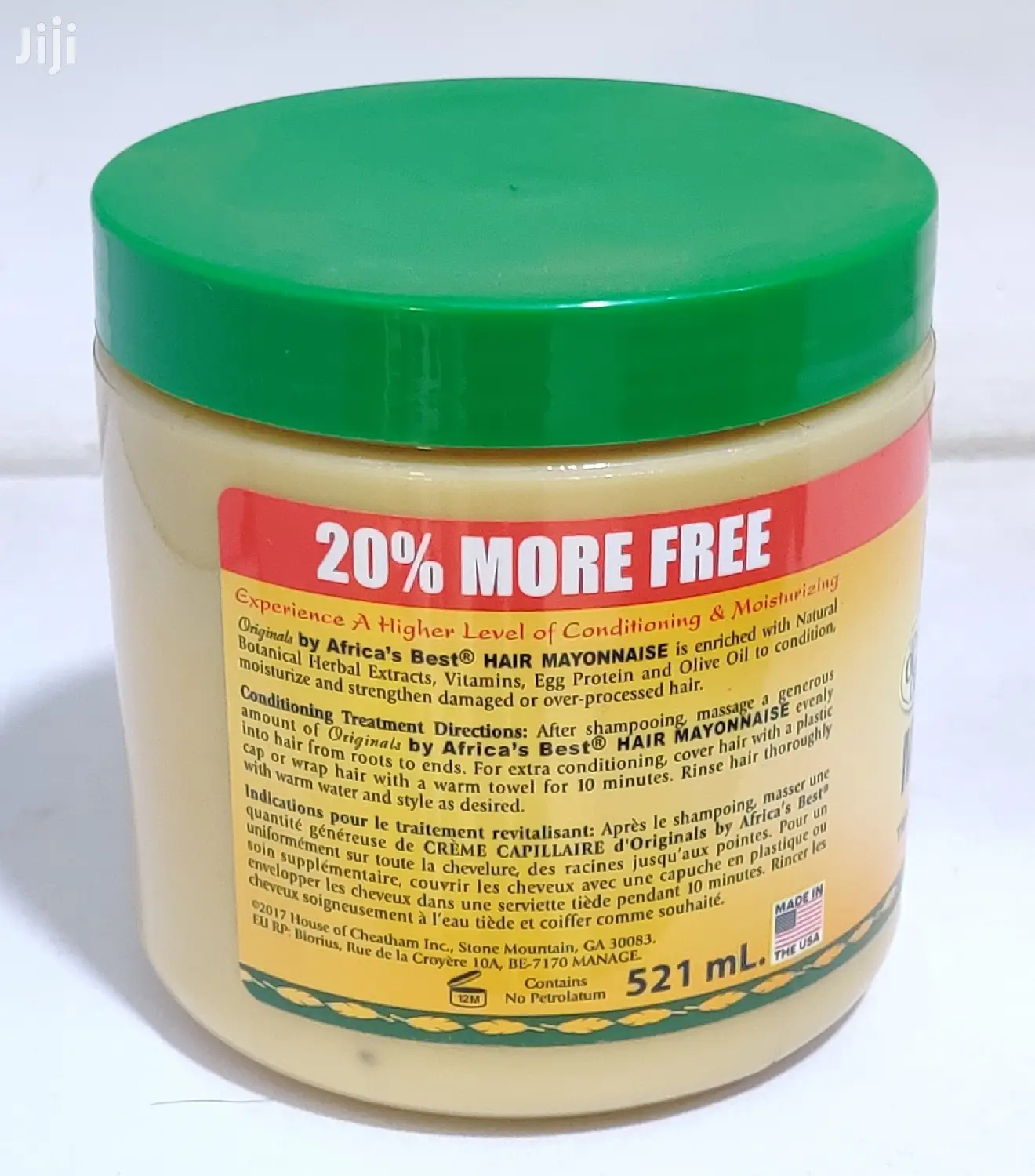 Africas Best Hair Mayonnaise Treatment Fo Weak Damaged Hair