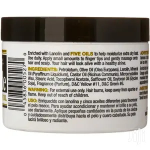 Hollywood Beauty Olive Pomade With Lanolin And Castor Oil