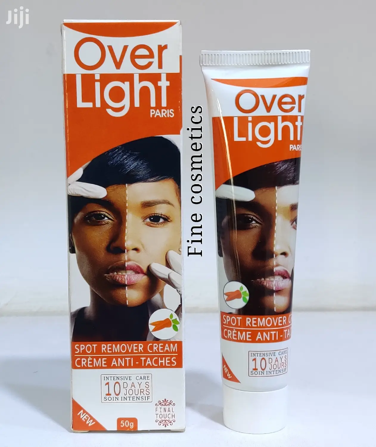 Over Light PARIS Anti-Taches 10days Spots Remover Cream Tube