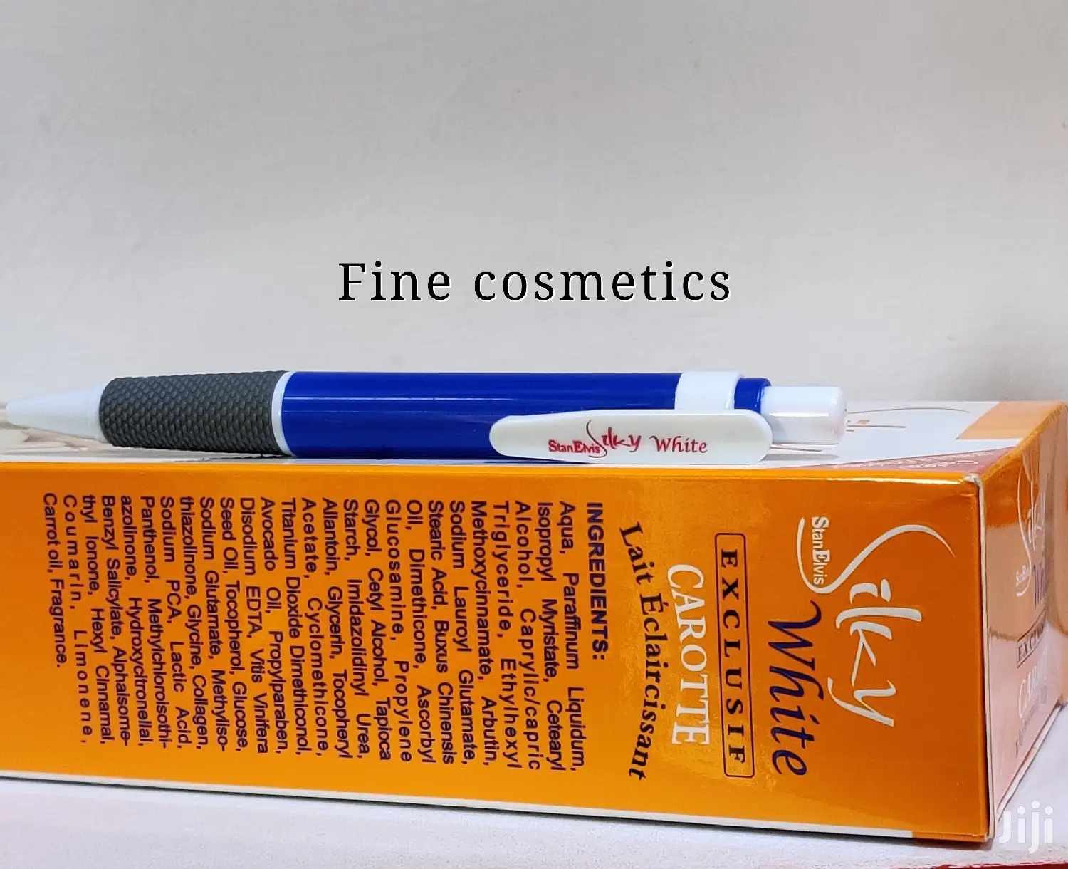 Silky White Exclusive Carrot Lightening Body Milk Lotion+Pen