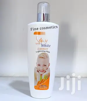 Silky White Exclusive Carrot Lightening Body Milk Lotion+Pen