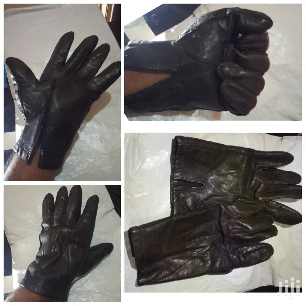 Original Movie Black Leather Gloves