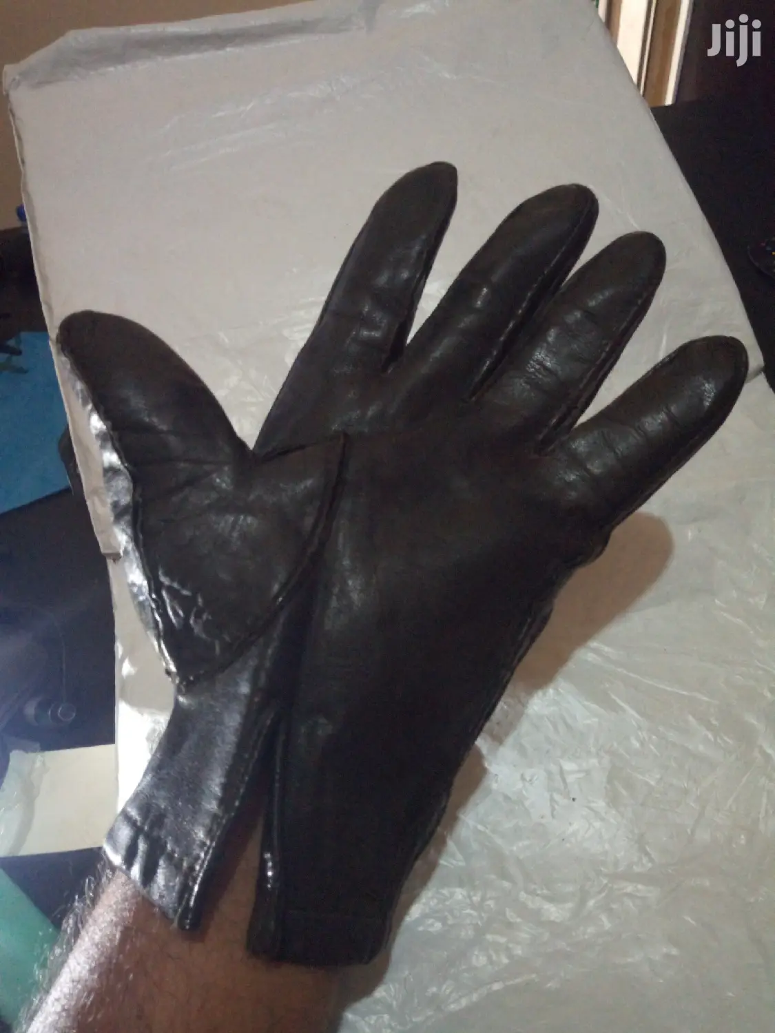 Original Movie Black Leather Gloves