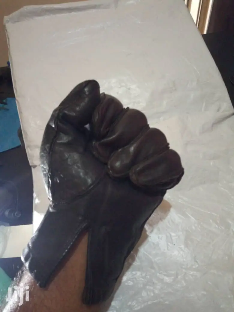 Original Movie Black Leather Gloves
