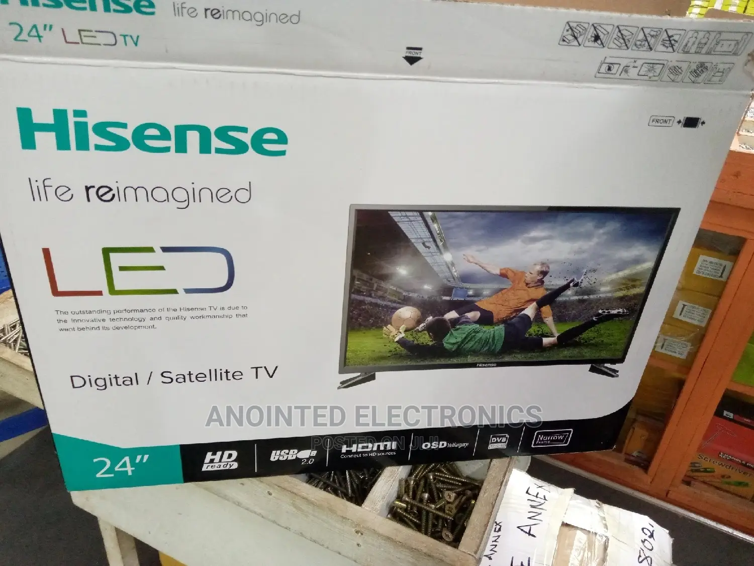 Tv 24" Hisence Digital Ok