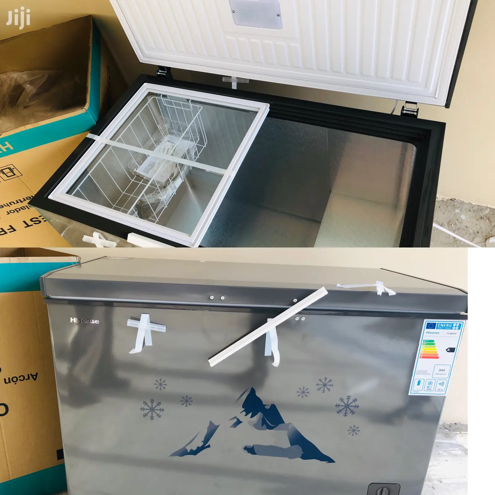 Hisense Deep Freezer 400 Litres Capacity in Kampala Kitchen