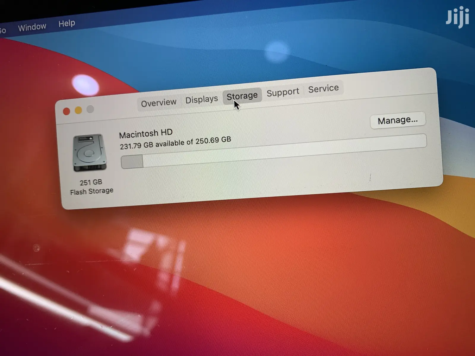 Laptop Apple MacBook 8GB Intel SSD 256GB