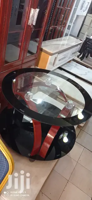 Round Shape Glass Center Table