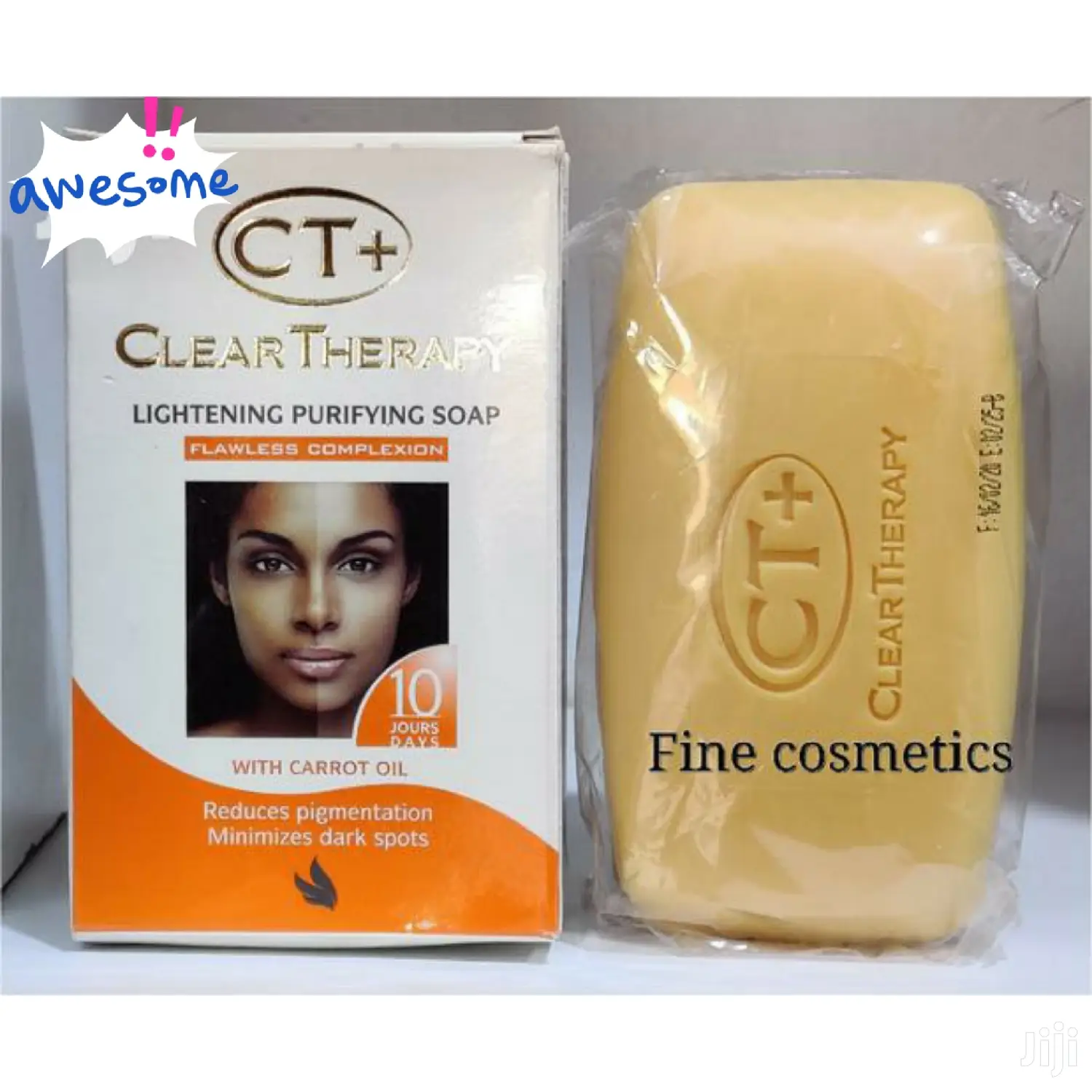 CT+ Clear Therapy Whitening Set of 3; Lotion, Serum and Soap