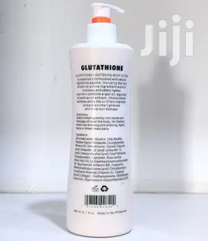 Glutathione Skin Whitening Body Lotion With Carrot Oil