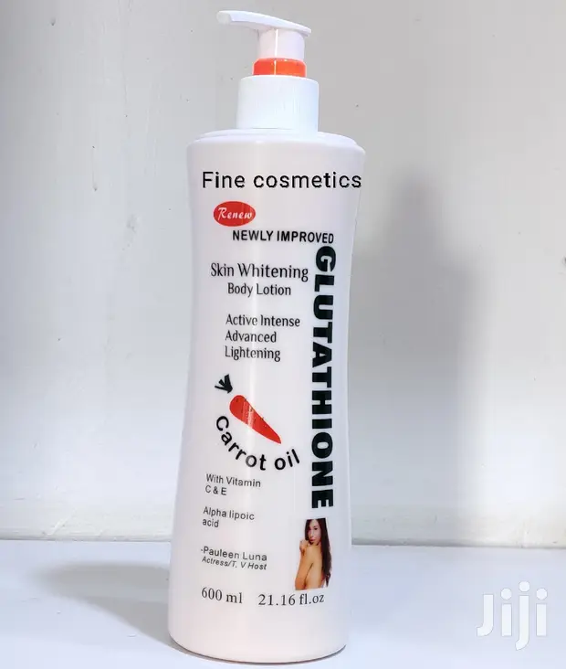 Glutathione Skin Whitening Body Lotion With Carrot Oil for sale