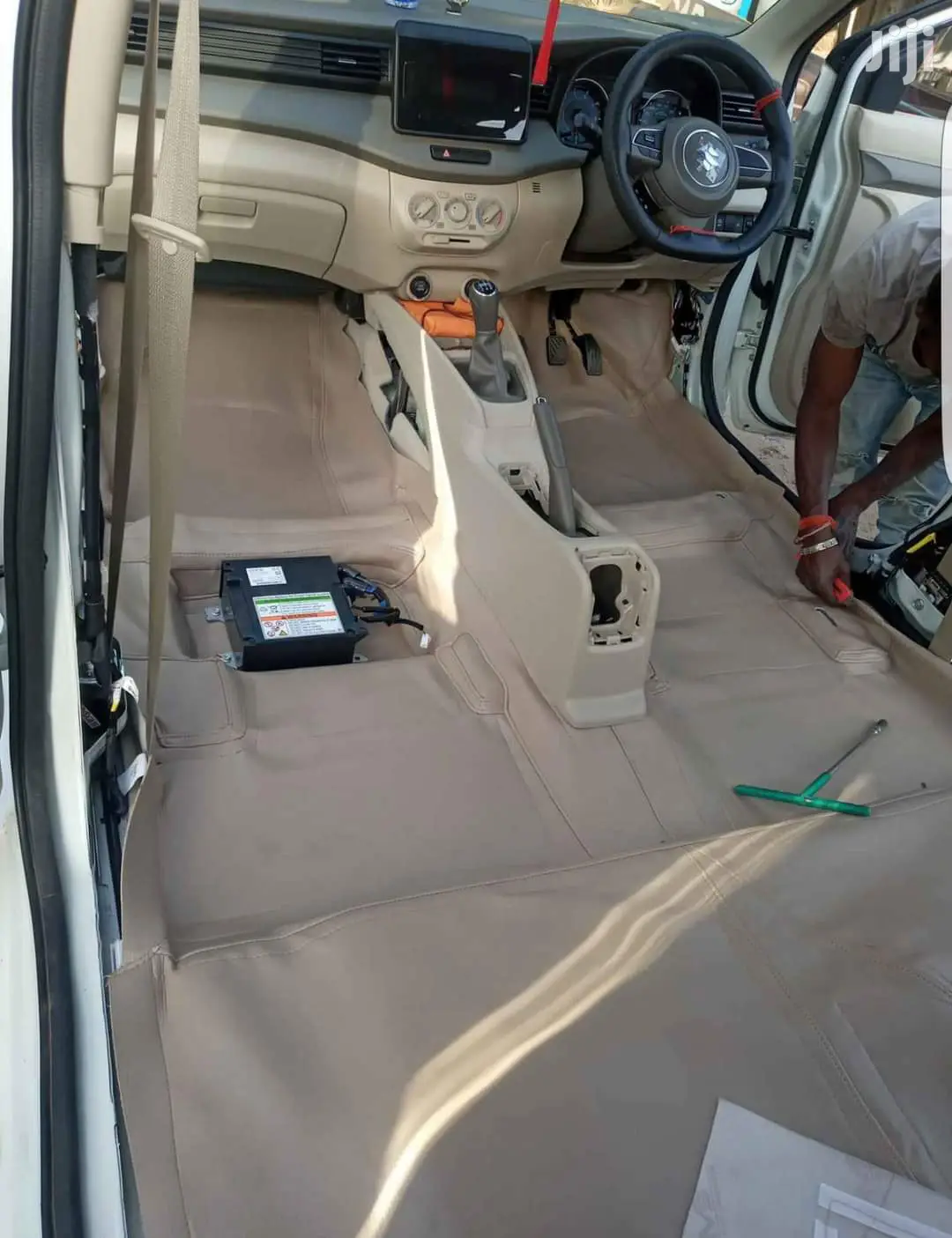 Car Floor Mat Laying . Carpets
