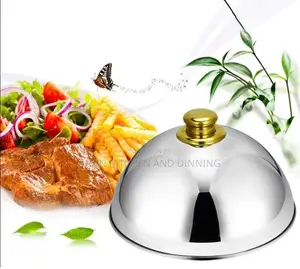 Food Cover Dome Plate Restaurant Stainless Steel