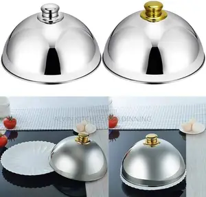 Food Cover Dome Plate Restaurant Stainless Steel