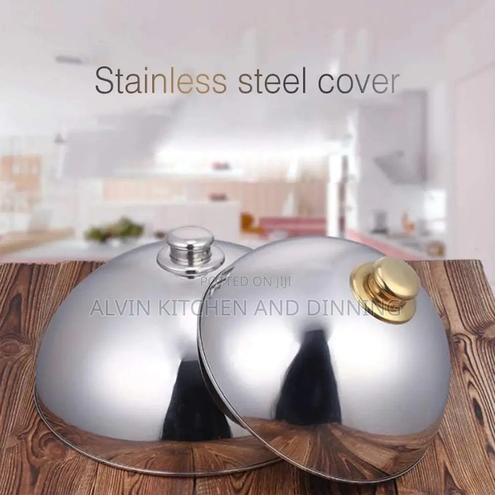 Food Cover Dome Plate Restaurant Stainless Steel