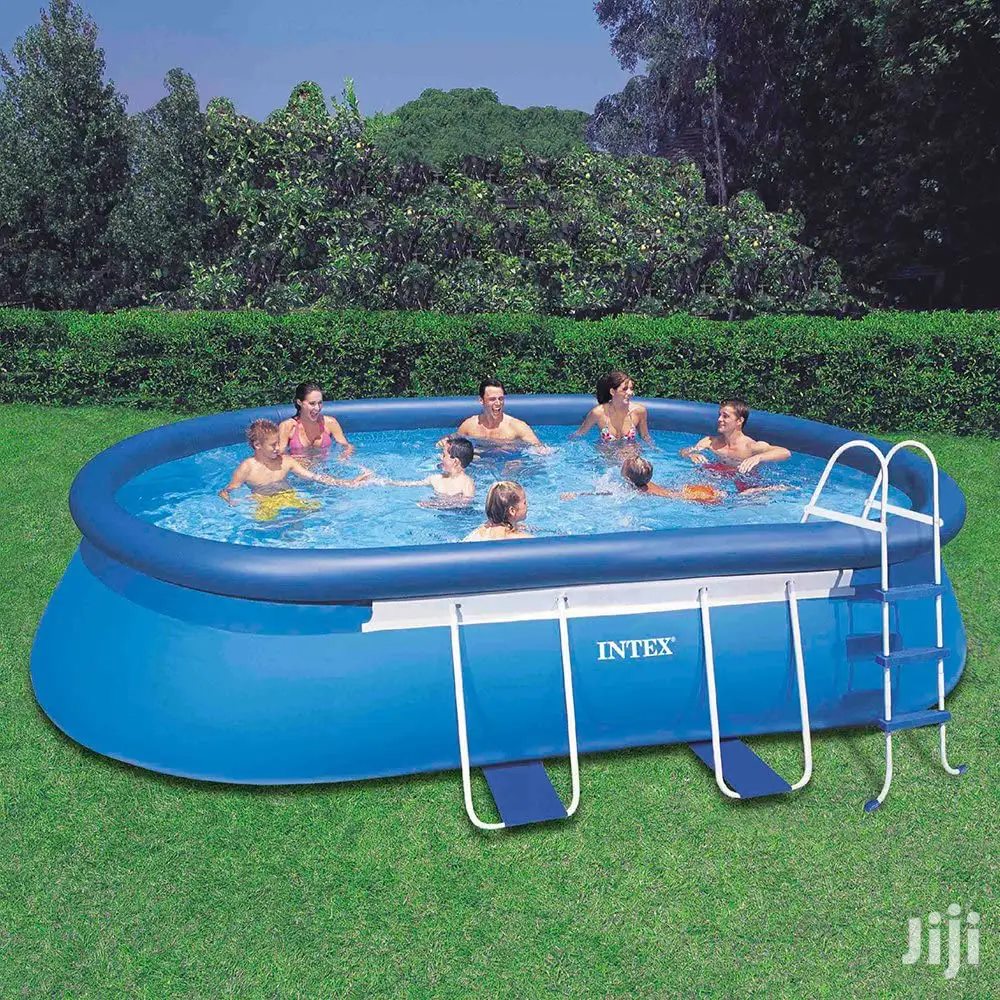 Intex Oval Frame Swimming Pool Set 18ft X 10ft X 42in