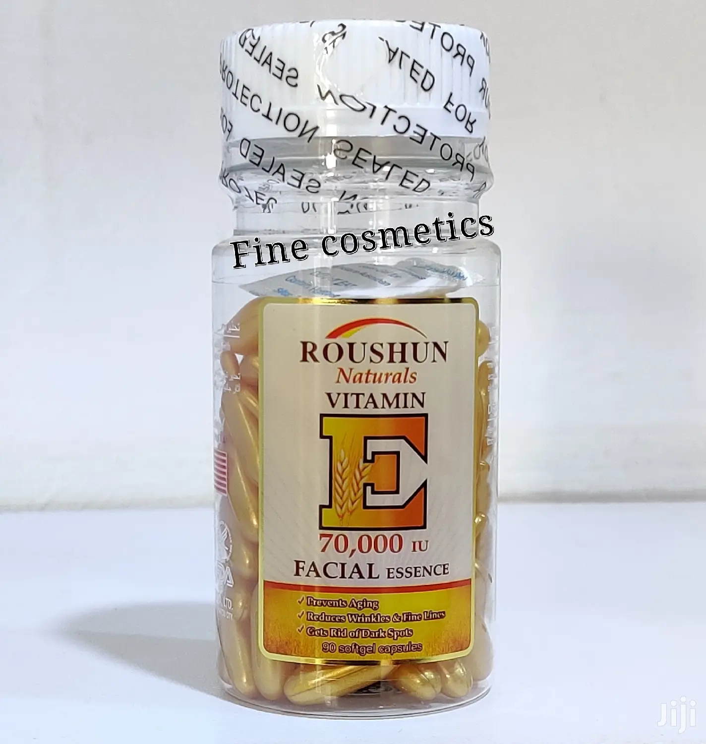 Dr. Roushun Natural Vitamin E Skin Oil Facial Capsules 90pcs