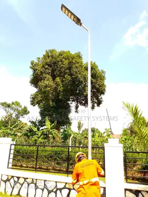 Solar Street Security Light With Stand Pole