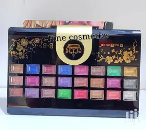 Makeup Eyeshadow Kit With Foundation, Lipbalm Cheek Powder