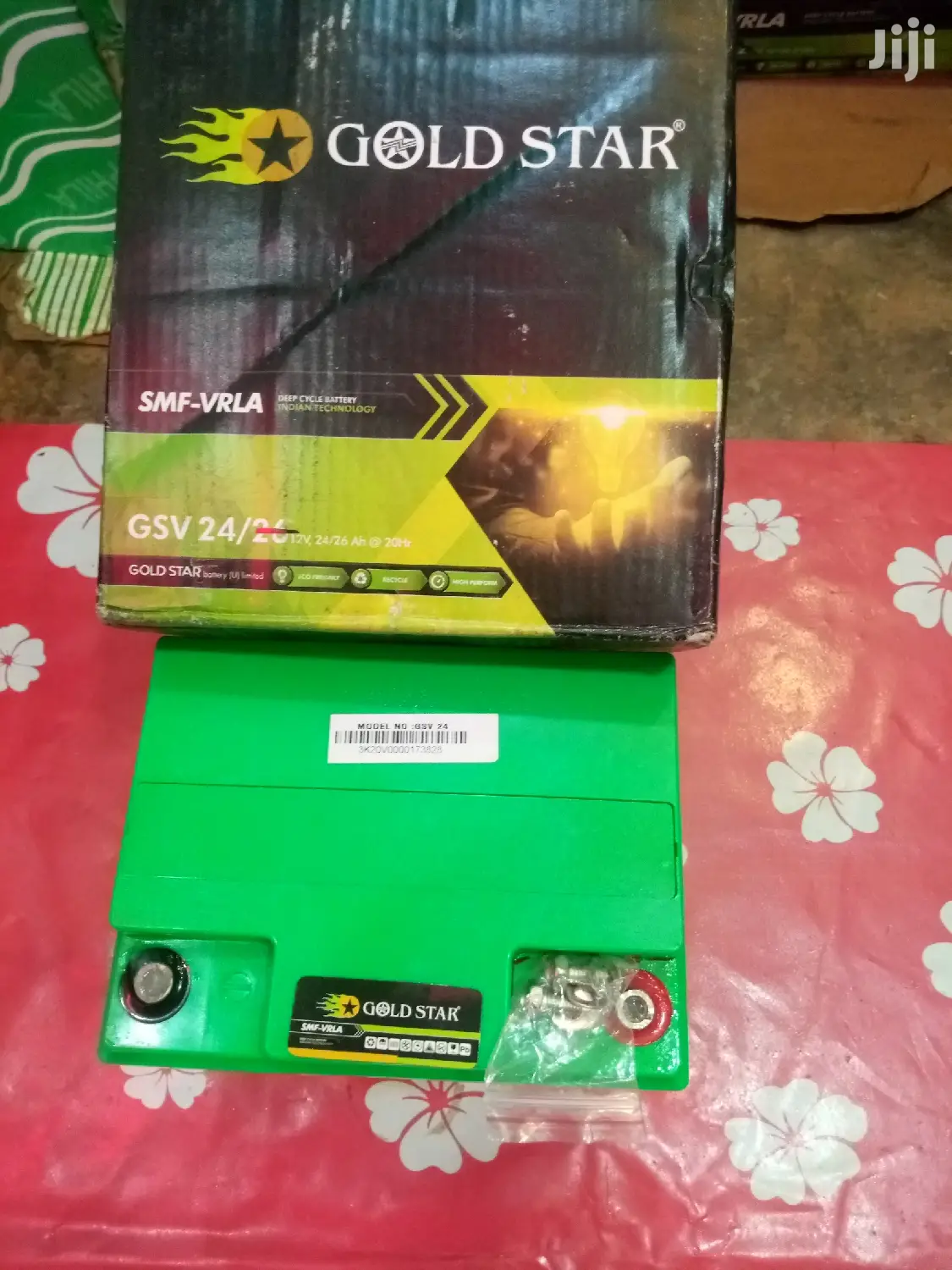 24ah Solar/Car Battery