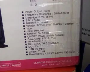 DJACK Xtra Bass Original Woofer