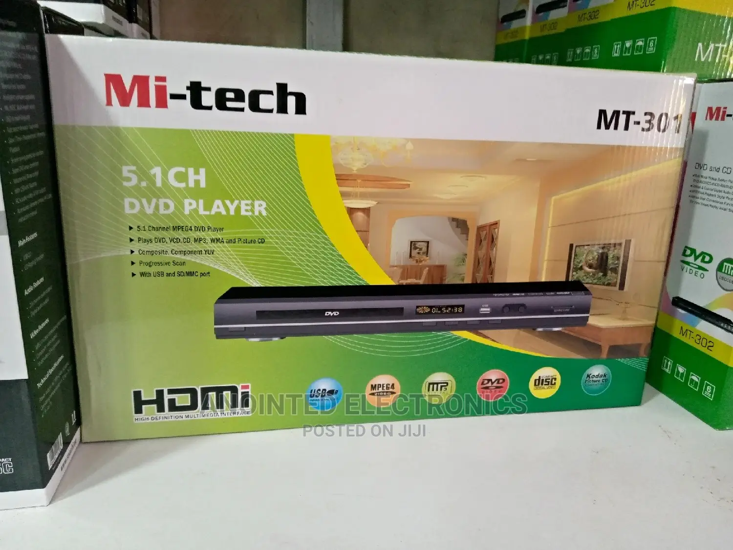 Mi-Dvd With Hdmi Ports