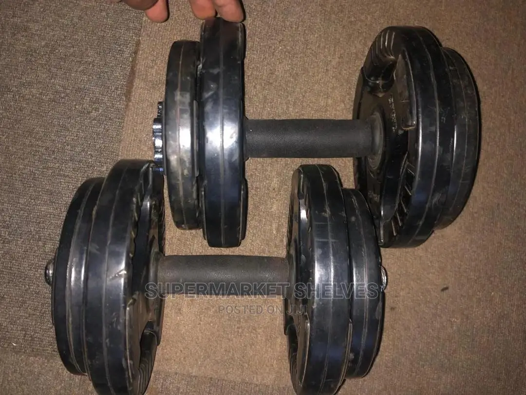 Gym Dumbbells And Barbells On Sale