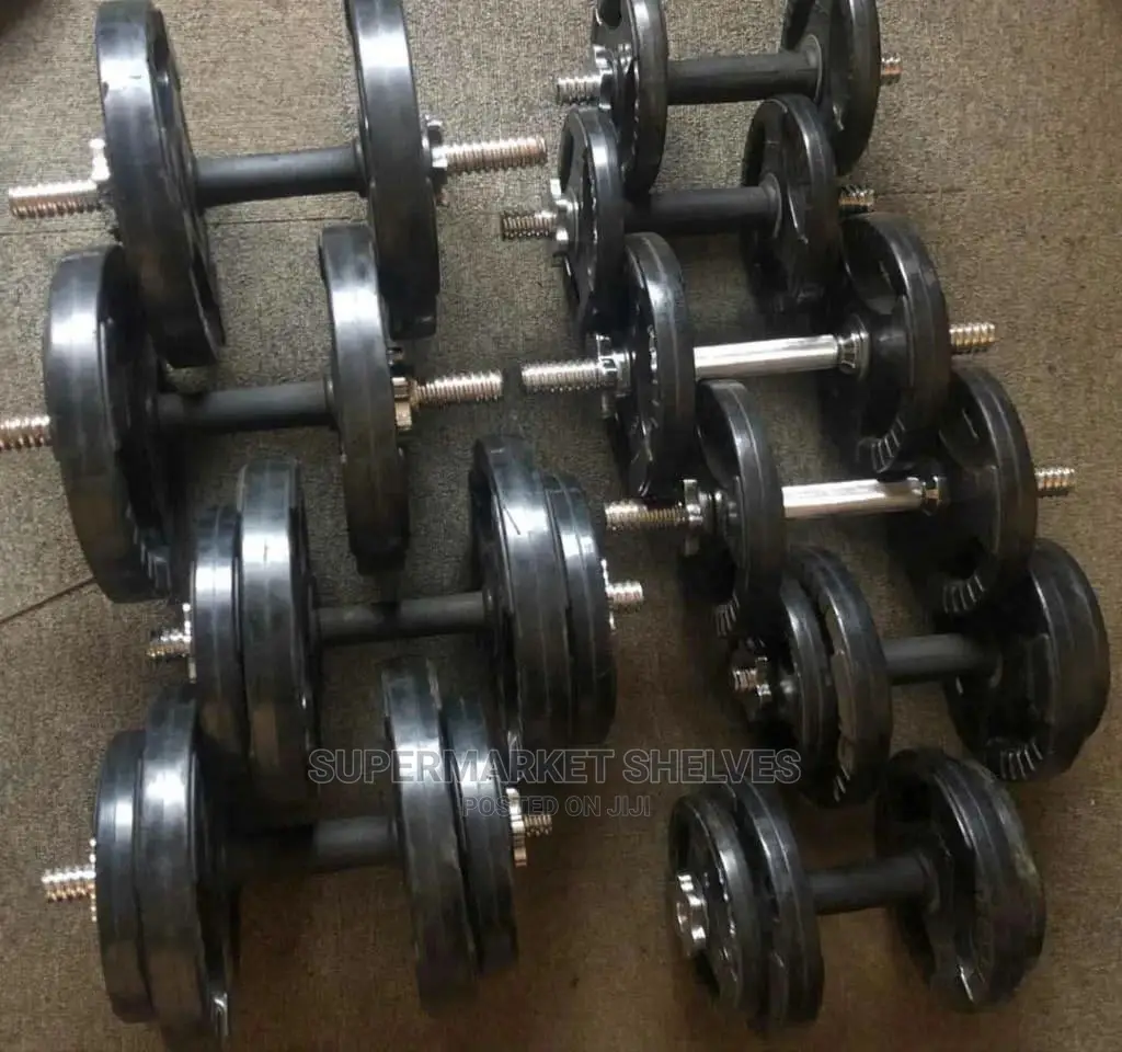 Gym Dumbbells And Barbells On Sale