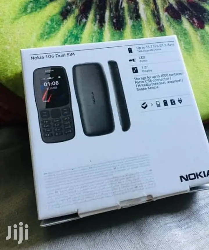 New Nokia 106 Black