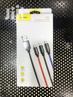 Baseus 3 In 1 USB Smartphone Cable