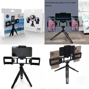 Multi-clip Phone Stand.