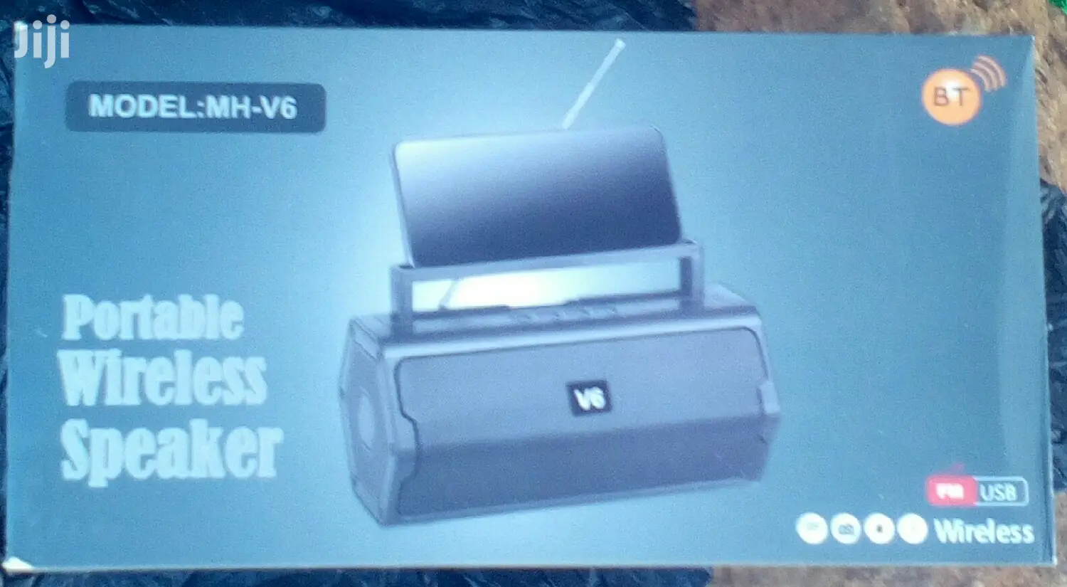 MH-V6 Portable Wireless Speaker + Bluetooth