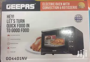 Geepas 60L Electric Convection Oven With Rotisserie 2200W