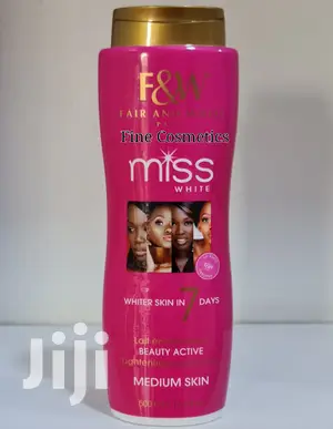Fair and White Miss White Set of Lotion, Oil, Serum and Soap