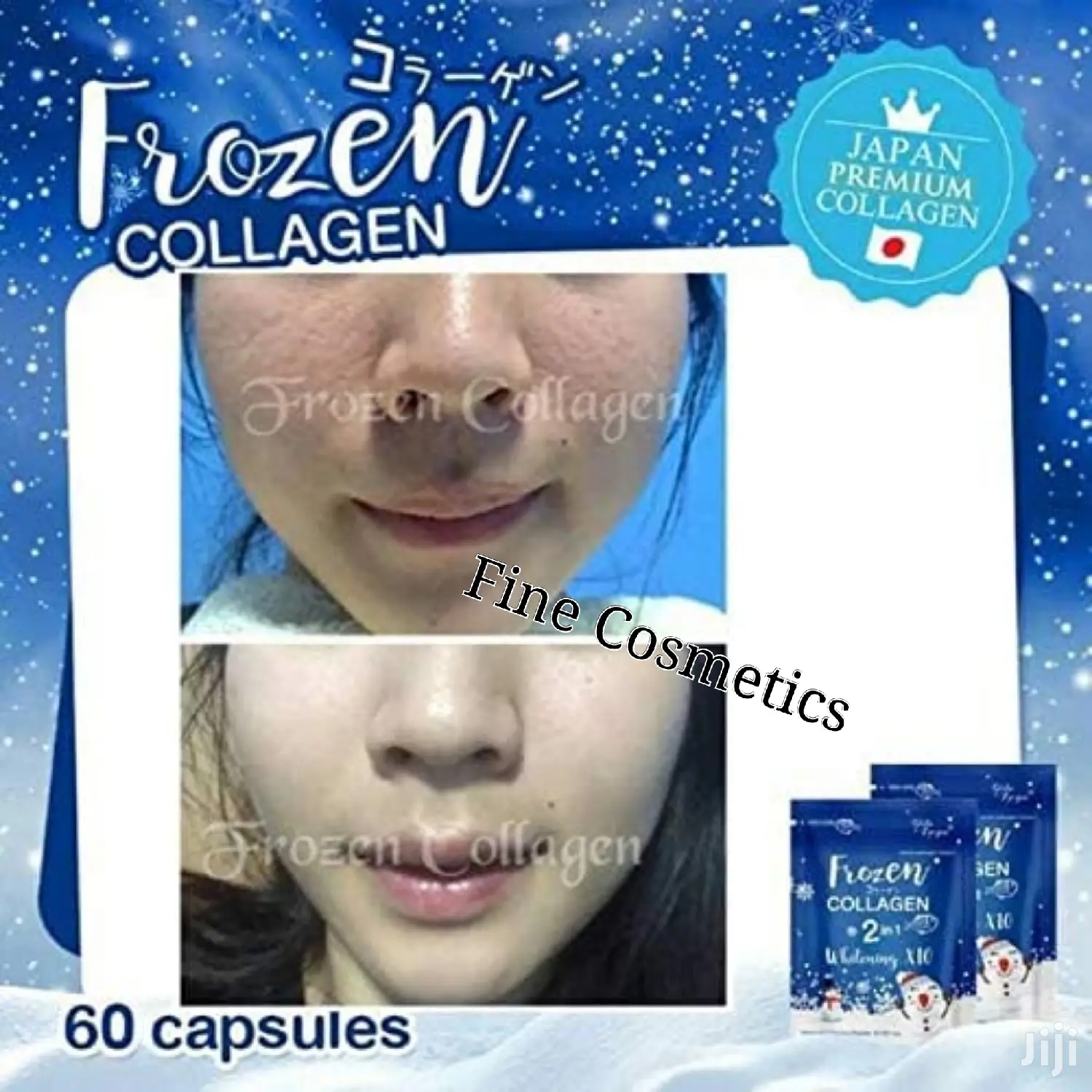 ORIGINAL Frozen Collagen + Gluta X10 Skin WHITENING Tabs
