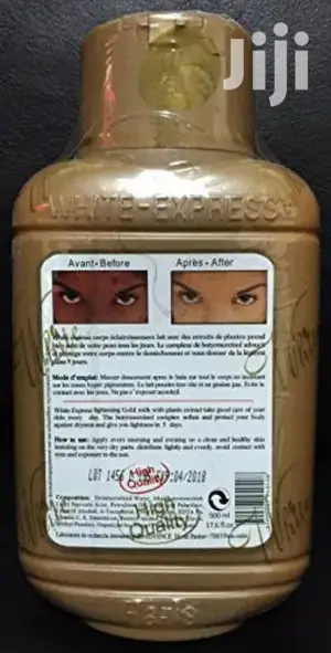 White Express Gold Extra Whitening Lotion Whitens In 5 Days