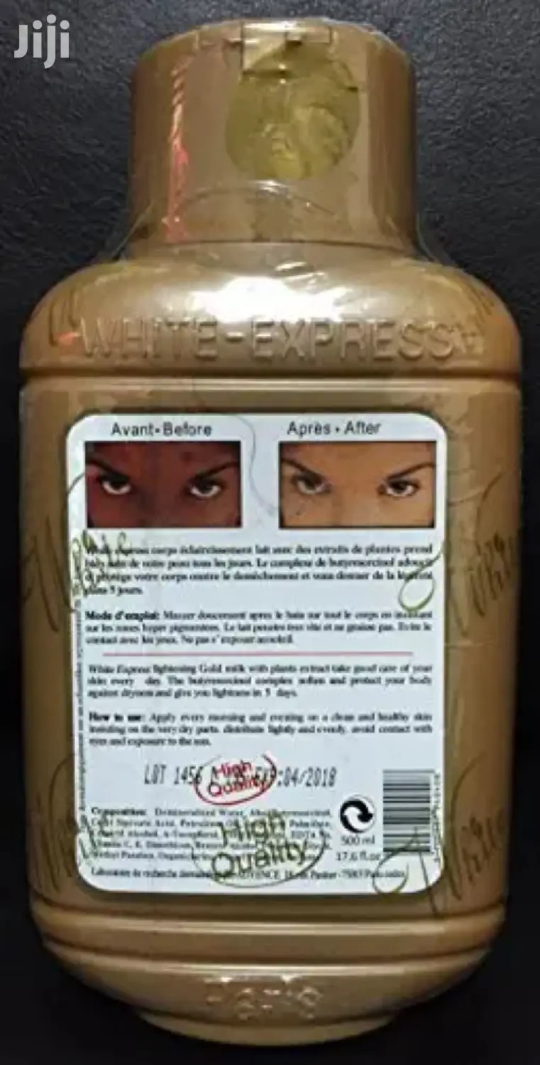 White Express Gold Extra Whitening Lotion Whitens In 5 Days