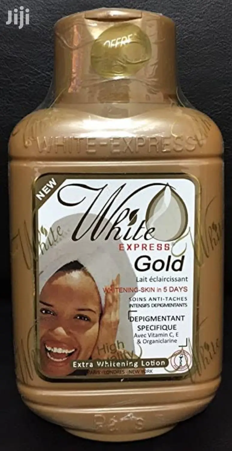 White Express Gold Extra Whitening Lotion Whitens In 5 Days
