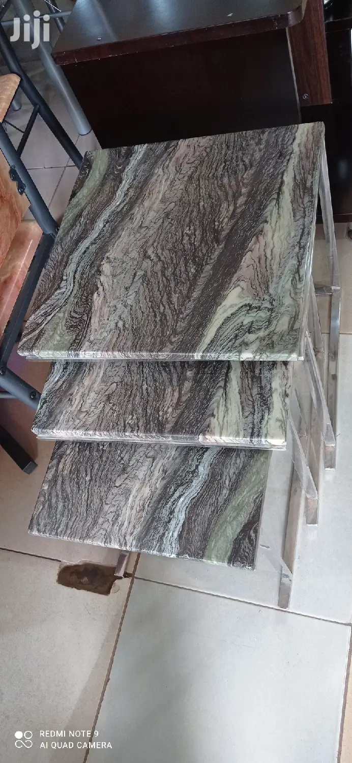Marble Side Tables Brand New