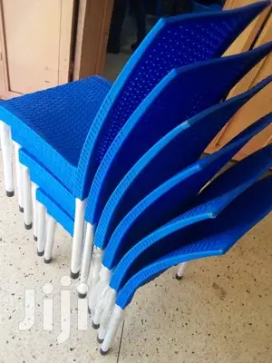 Blue Potable Plastic Chairs