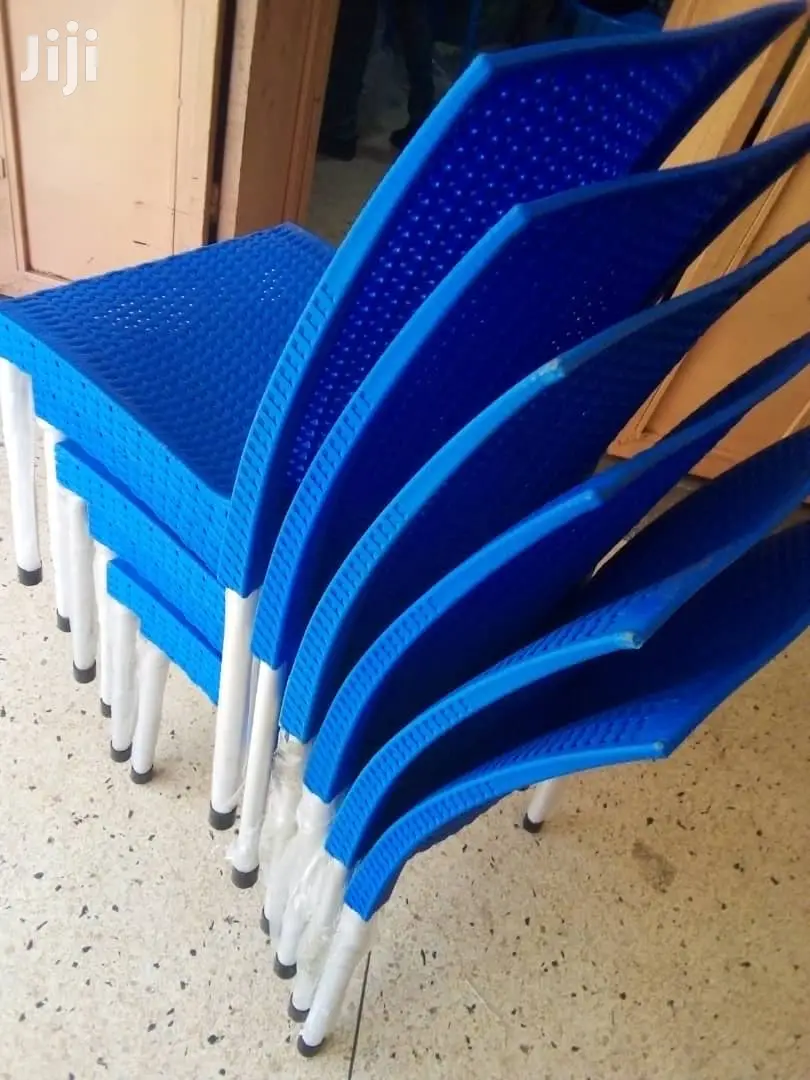 Blue Potable Plastic Chairs