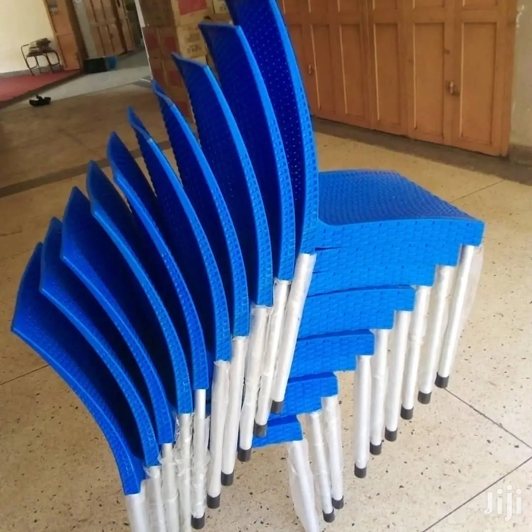Blue Potable Plastic Chairs