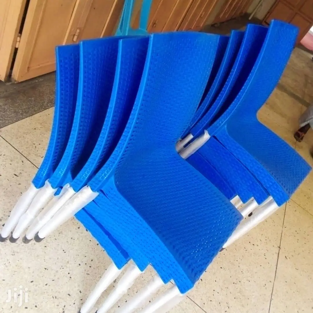 Blue Potable Plastic Chairs