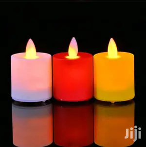 LED Plastic Swinging Candles 24 Pcs