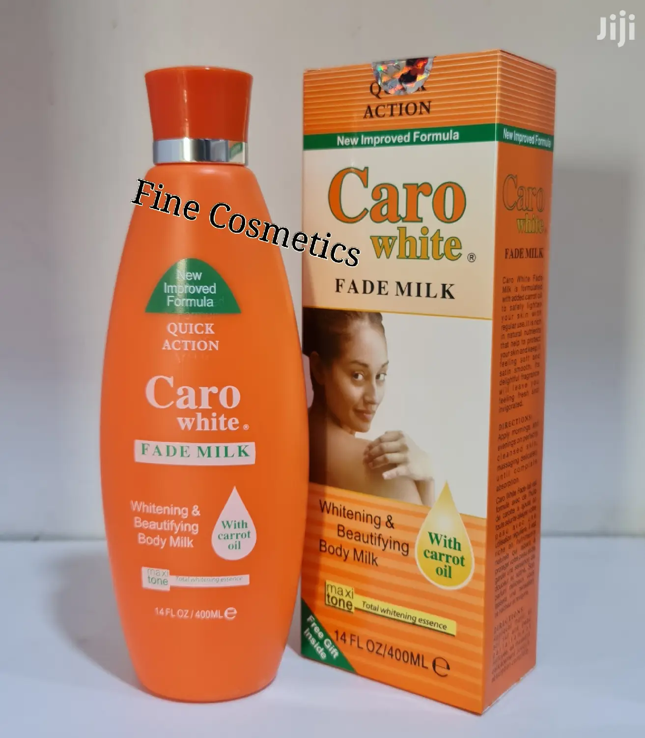 Caro White Fade Milk Whitening Beautifying Body Lotion 400ml