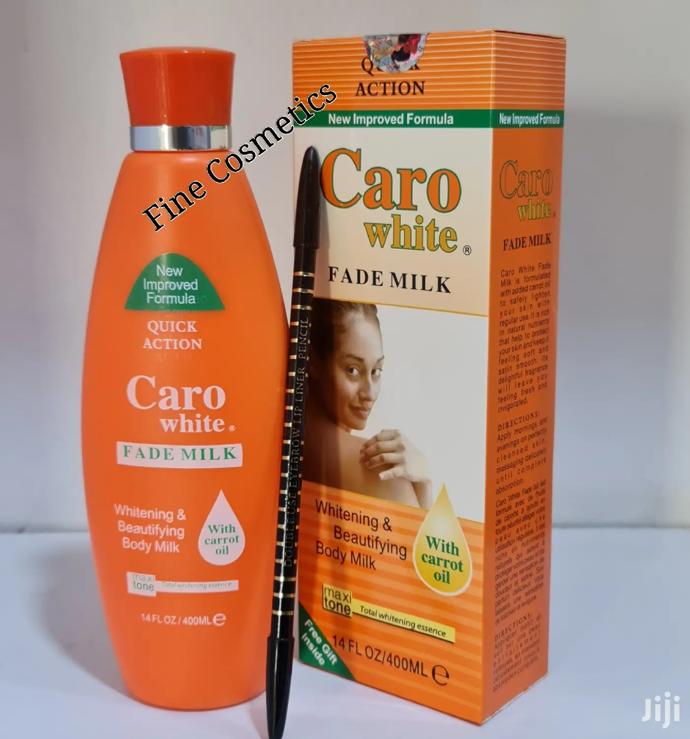 Caro White Fade Milk Whitening Beautifying Body Lotion 400ml