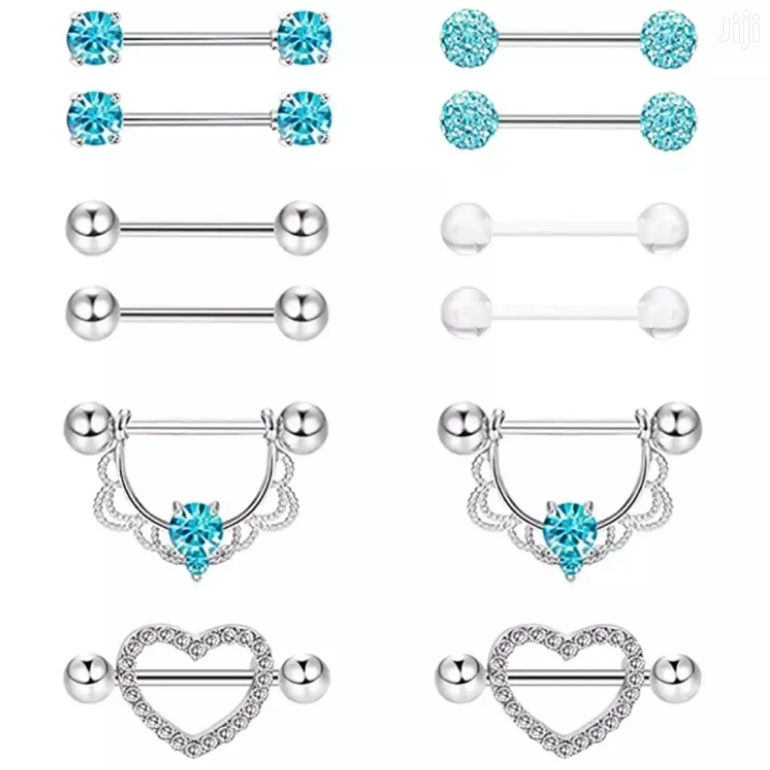 Surgical Steel Nipple Ring 14 Guage